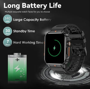 L81 Outdoor Sports Square Smartwatch Waterproof Smartwatch Men
