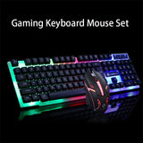 GTX300 Gaming Keyboard Mouse Glowing Set