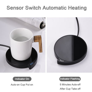 Smart Coffee Mug Cup Warmer For Office Home Waterproof Thermostatic Heat Cup Pad
