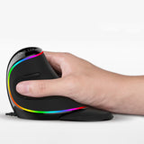 Vertical Gaming Mouse 6 Buttons Wired Wireless Right Hand Mice