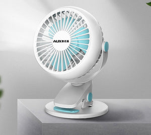 Portable Mini Desktop Fan Silent  Rechargeable Fan Cooler