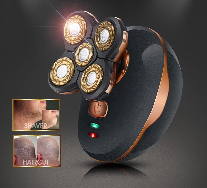 Multifunction 4D Electric Shaver 5 In 1 Men's Razor Beard Shaving Machine Trimmer Clipper