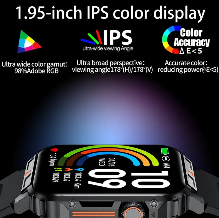L81 Outdoor Sports Square Smartwatch Waterproof Smartwatch Men