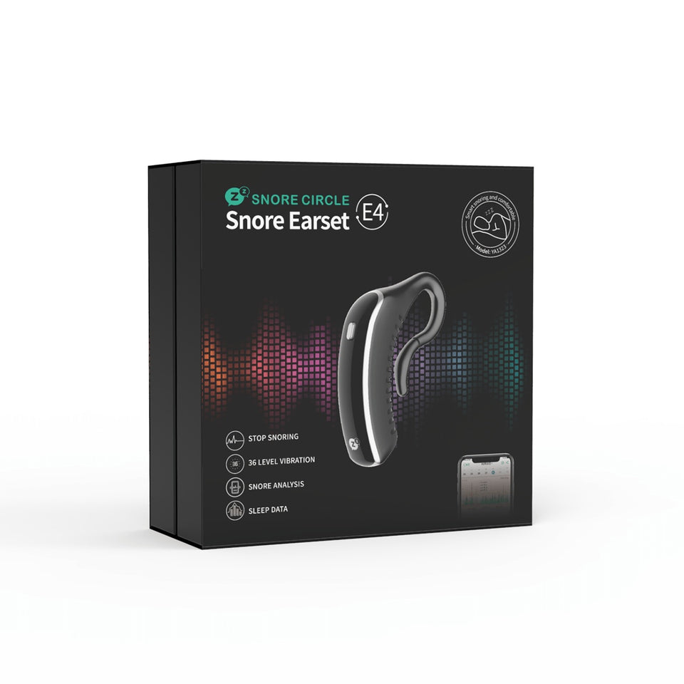 24 Hours Bluetooth Anti-snoring Device Charge Aid Snoring Analyzes Sleep Datas