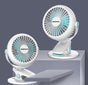 Portable Mini Desktop Fan Silent  Rechargeable Fan Cooler